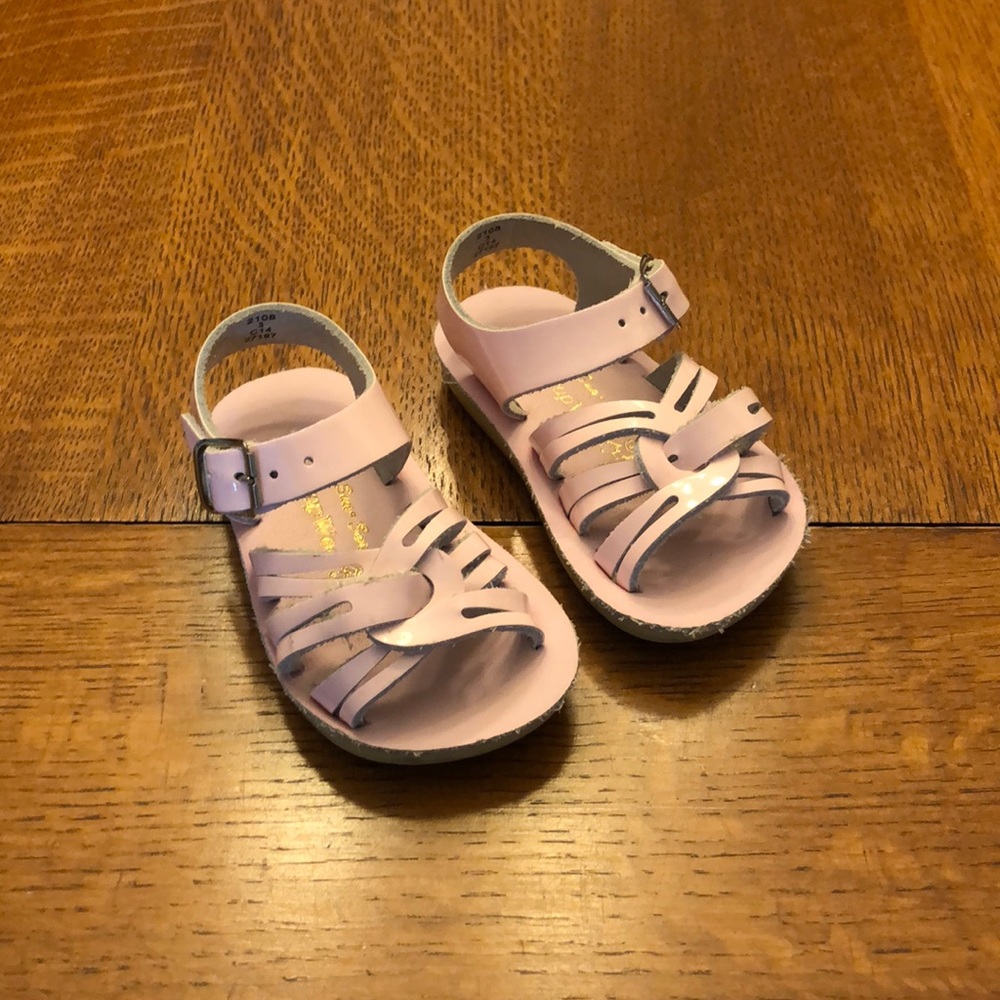 Saltwater sandals. Size 3